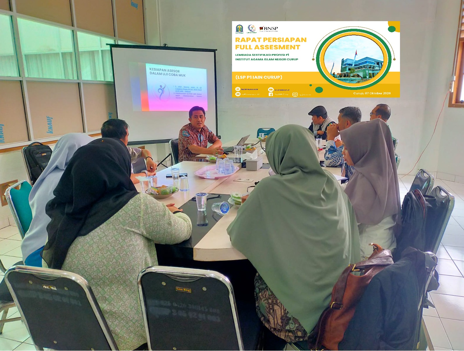 Persiapan Full Assessment LSP, Tim Gelar Rapat Kerja whatsapp image 2026 10 07 at 14.49.41